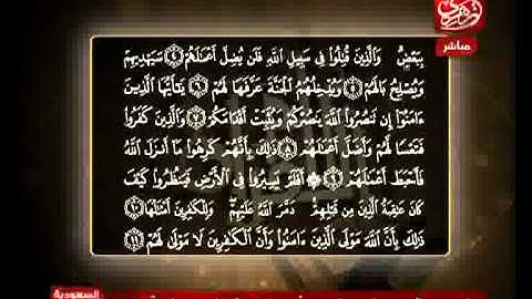 الشيخ حسن مرعب سورة محمد من الآية 7 حتى الآية 11