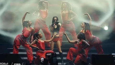 Jennie Kim Performs "ExtraL” FANCAM Coachella 2025 | Outdoor Theatre Stage