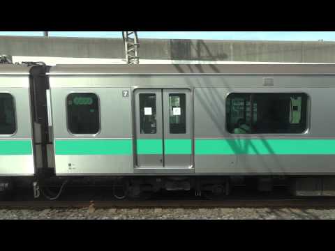 JR常磐線E233系2000番台とE531系並走/JR East 233-200 series/2013.03.28