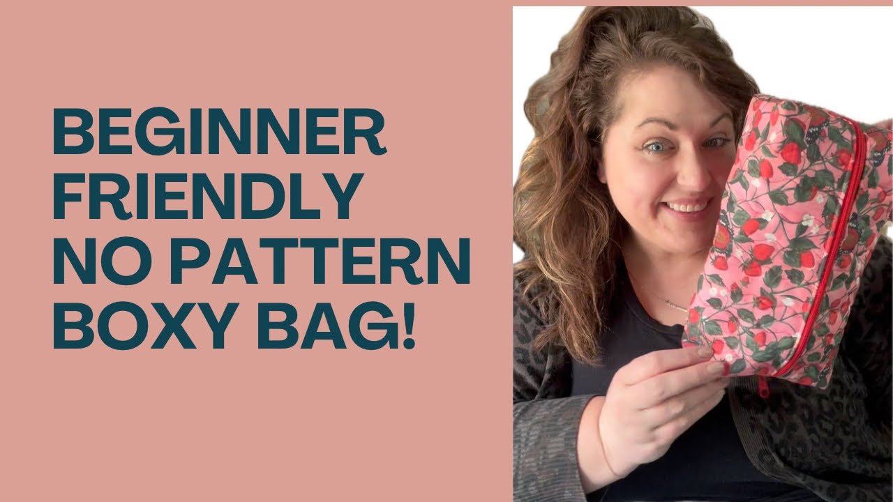 Let's Sew A Boxy Bag! #sewing #sewingdiy - YouTube