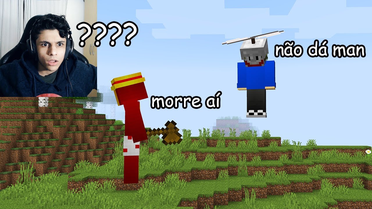 ENTREI NA CONTA do GELEIA NO MINECRAFT!!! (DEU RUIM) 