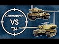 T34 vs Caernarvon / War Thunder
