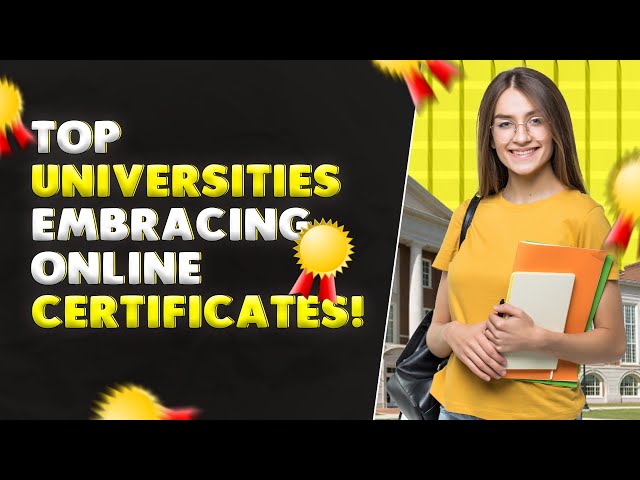 Online Language Certificate accepting universities list