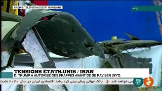 L'Iran dit avoir lancé deux avertissements avant d'abattre le drone américain
