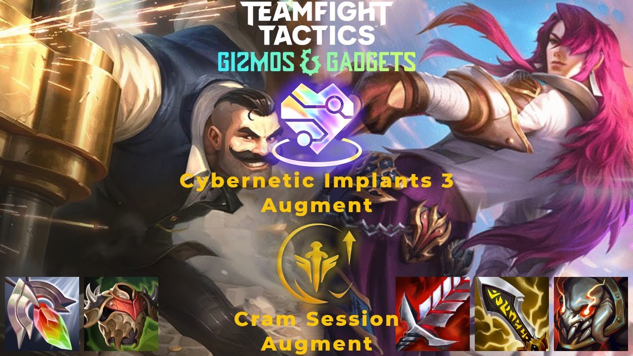 Cybernetic Implant 3 Augment + 6 Academy Yone is a GOD Carry | TFT Set 6  Gizmos & Gadgets |