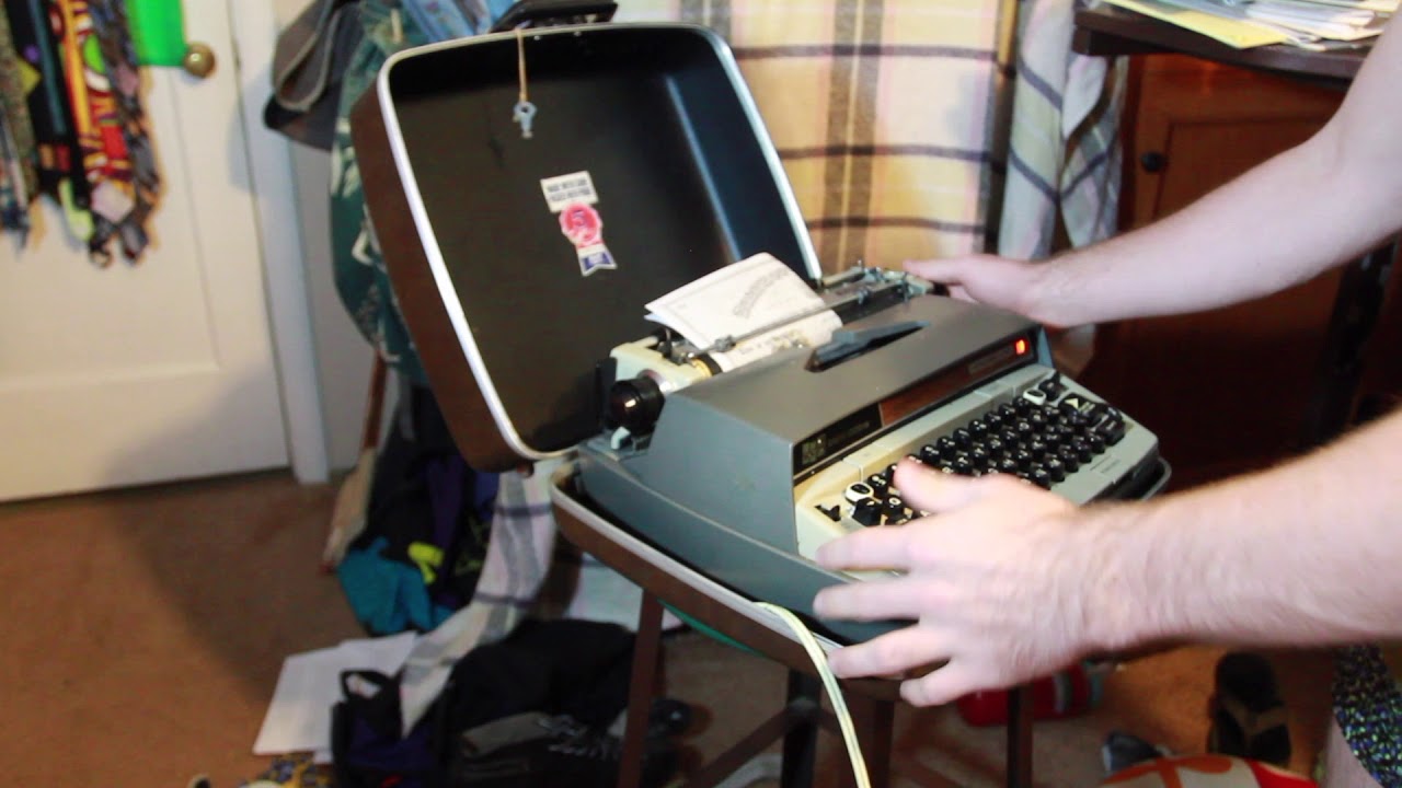 How to use Electric Typewriter MaxHacks YouTube