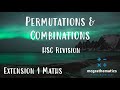 Permutations and Combinations Revision! | HSC Extension 1 Mathematics
