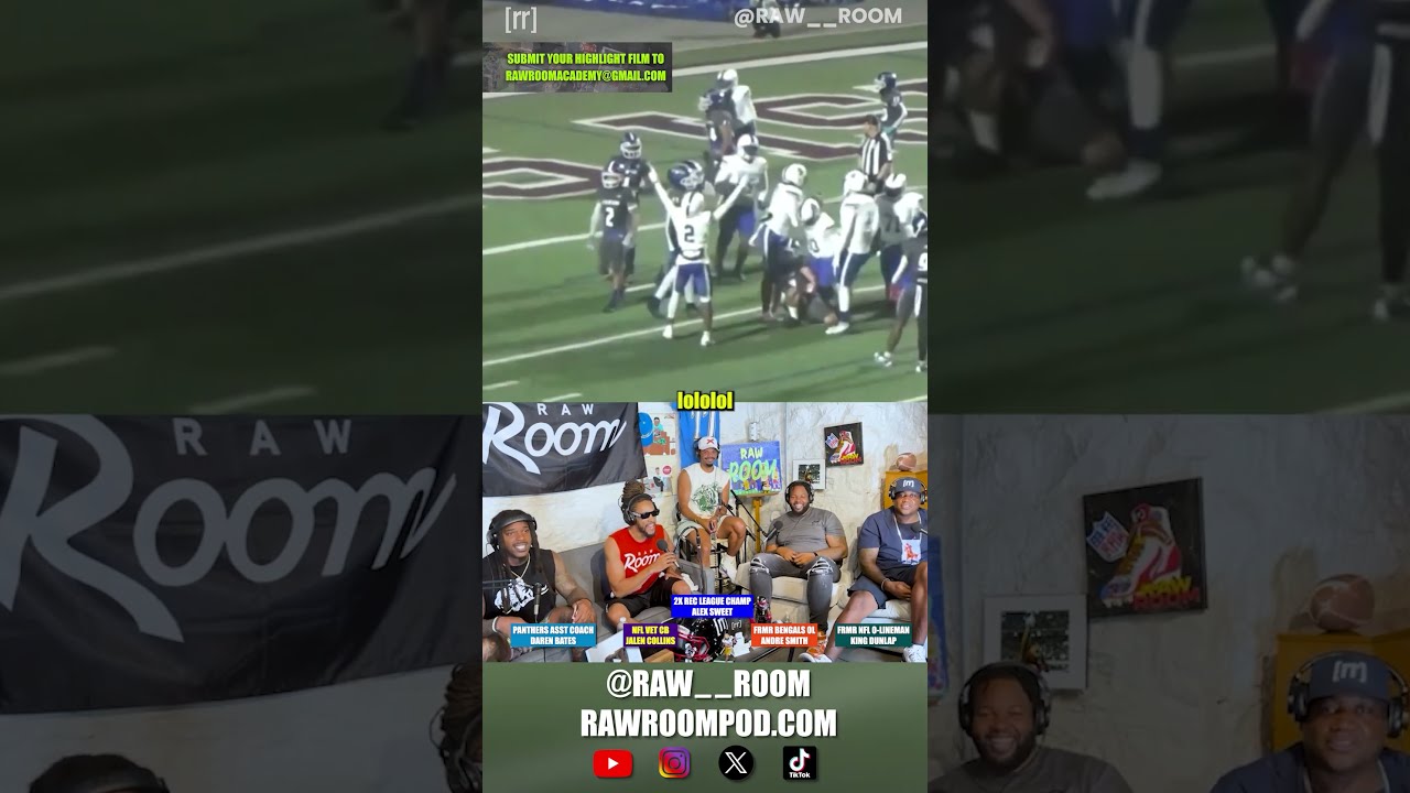 LOL NFL Vets LOVING O Line Recruit PANCAKING DEFENDERS On Highlights JOSIAH ROYAL Nfl Shorts