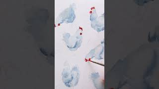 Easy and cute chicken doodles