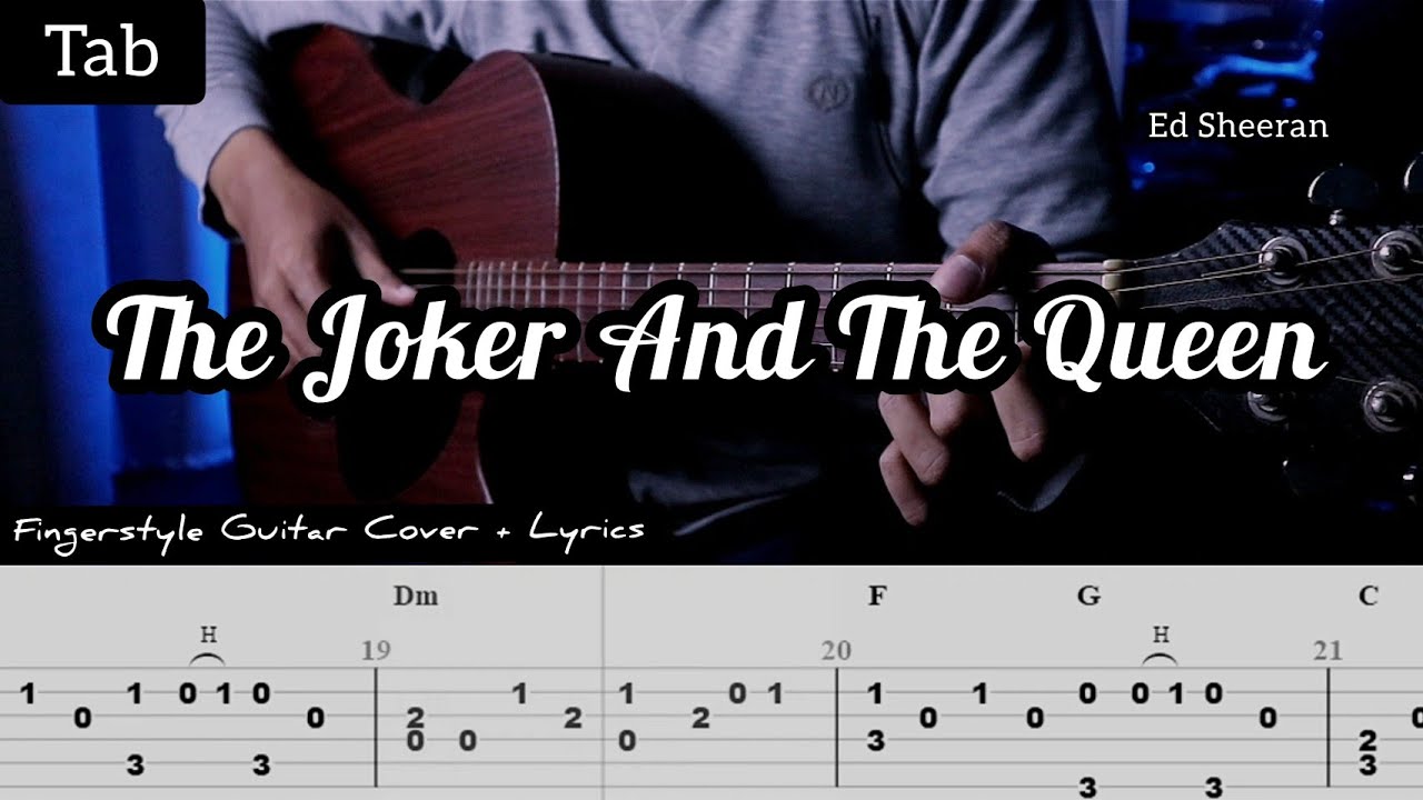 Ed Sheeran - The Joker And The Queen - Fingerstyle Guitar Tutorial