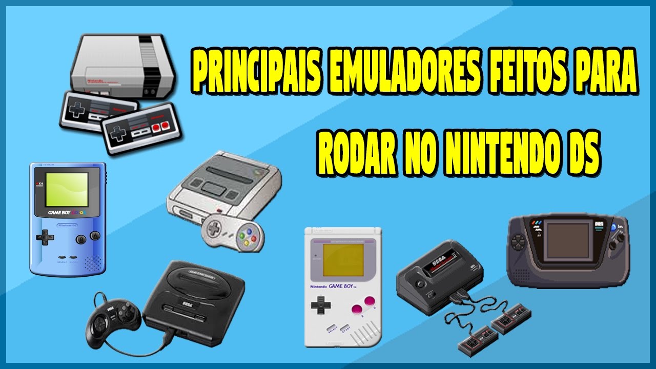 NDS] Principais EMULADORES feitos para rodar no Nintendo DS (Funciona no 3DS)  