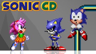 Sonic CD, but Amy saves Sonic?!