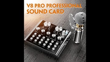V8 Sound Card for ESL Teachers (Noise Cancelling) | UNBOXING