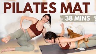 Mat Pilates Workout (38 Mins) - No Props Needed, At-Home Pilates Class