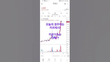 카르테시 50 상승 카르다노는 ㅠㅠ