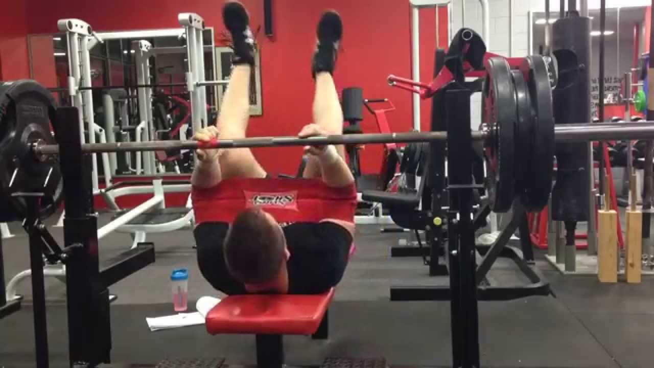 Slingshot bench 120kg/264lb x 3 paused YouTube