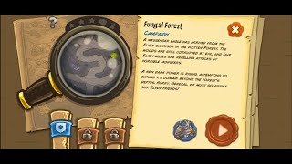 Kingdom Rush - Fungal Forest (Bonus Level) Campaign Hard/Veteran Difficulty Walkthrough screenshot 5