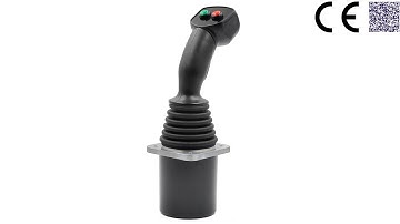 RunnTech RT01 Single-axis Friction Hold Joystick with 1 Deadman Trigger and 2 Pushbutton