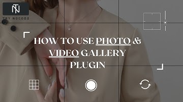 How to use photo and video gallery plugin in bubble