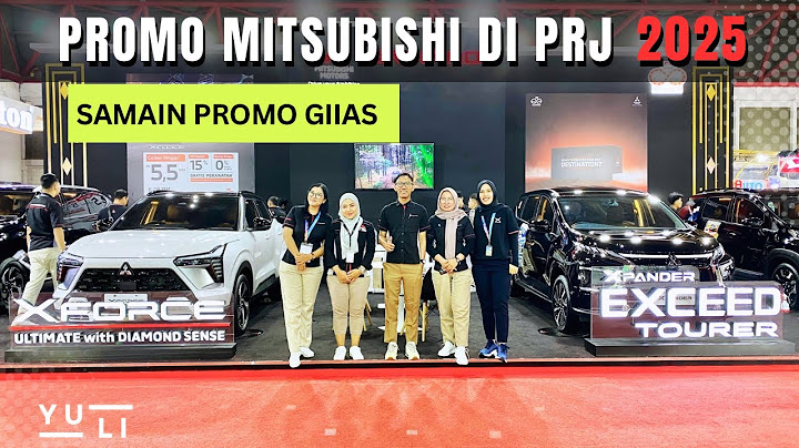 Mitsubishi Promo at PRJ Jakarta Fair Kemayoran & GIIAS 2025
