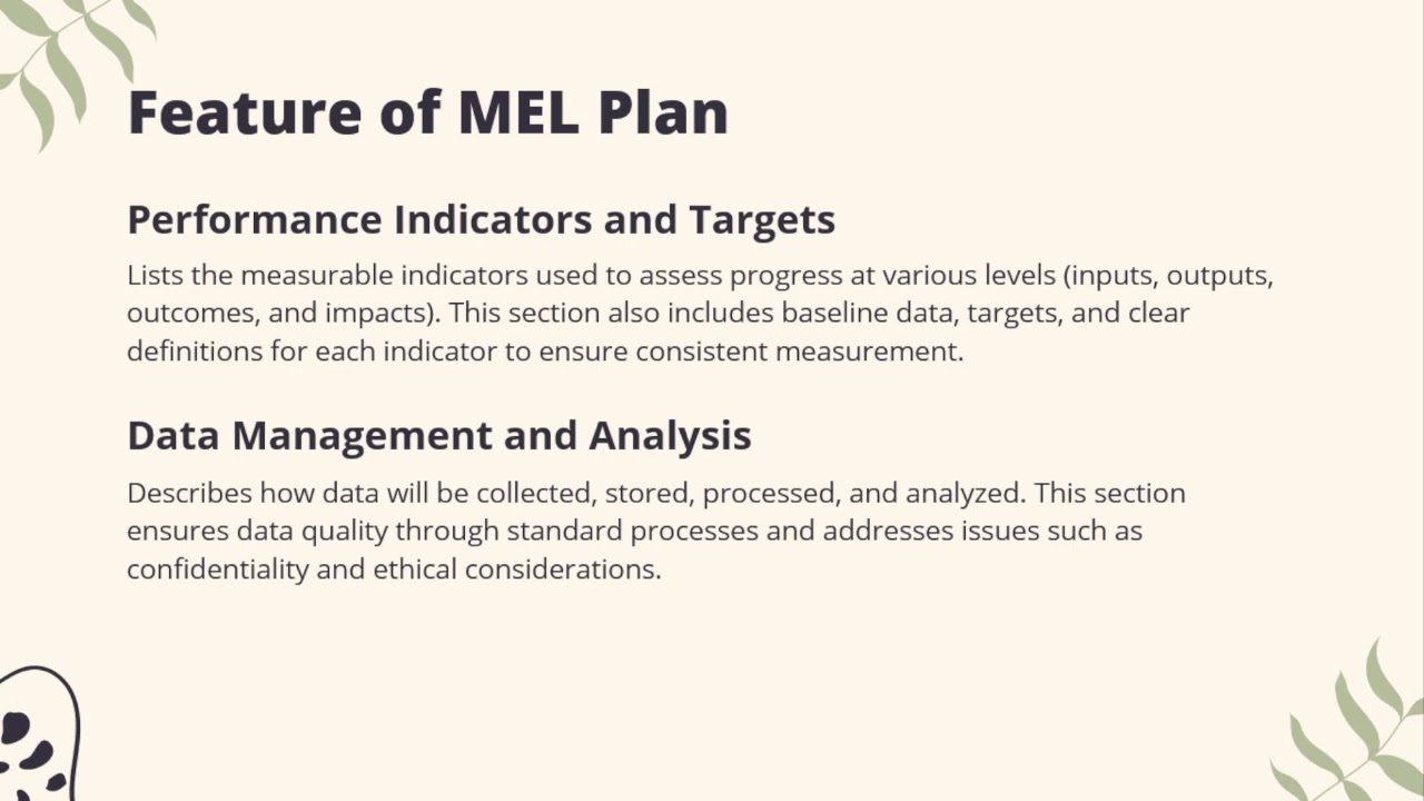 Key Features of a Strong MEL Plan | Monitoring, Evaluation & Learning Explained