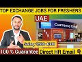 Fresher Jobs in Dubai | Exchange Jobs Dubai UAE | Exchange Jobs Abudhabi #jobs #dubai #uae #exchange