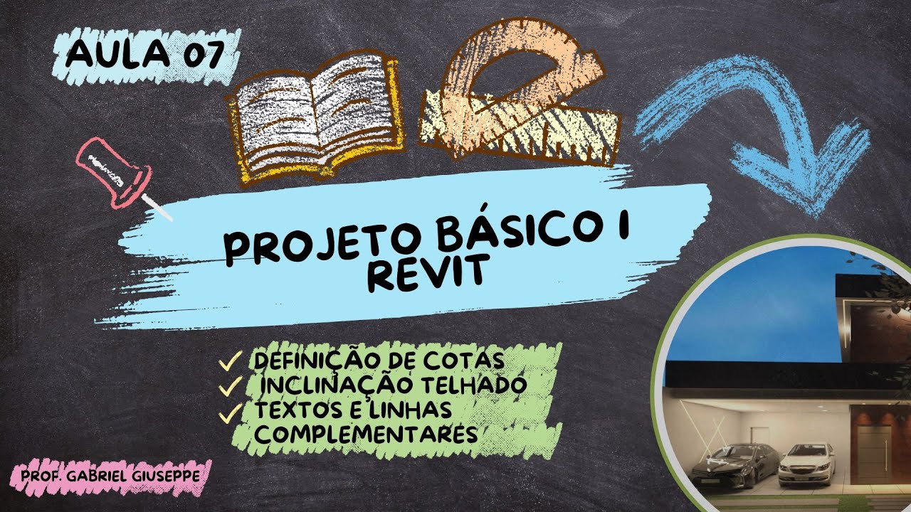 Aula 07 - Revit Básico: Configurações de cotas e textos complementares