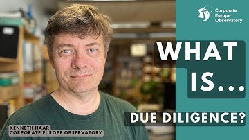 What is Due Diligence?