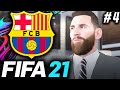 MESSI SIGNS NEW MEGA CONTRACT!!📝 - FIFA 21 Barcelona Career Mode EP4