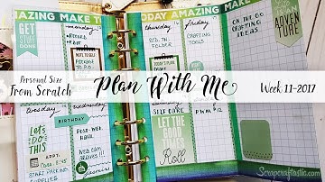 Week 11-2017 / Plan With Me "From Scratch" St. Patrick
