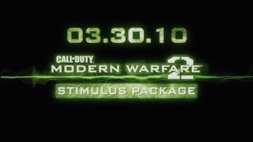Modern Warfare 2 DLC - The Stimulus Package TRAILER