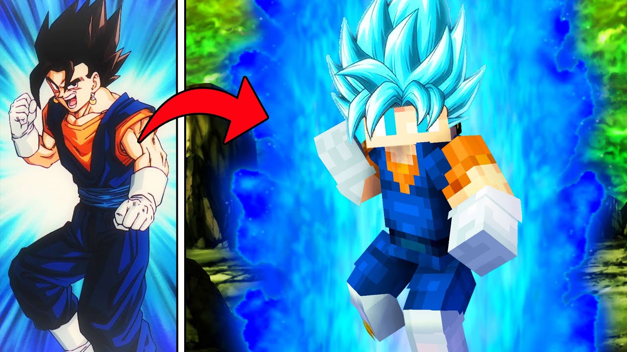 What If Vegito NEVER Unfused But in Minecraft Dragon Ball