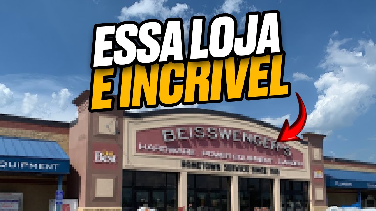 Como são as lojas de ferramentas nos EUA? 🇺🇸 Visitamos a Beisswenger