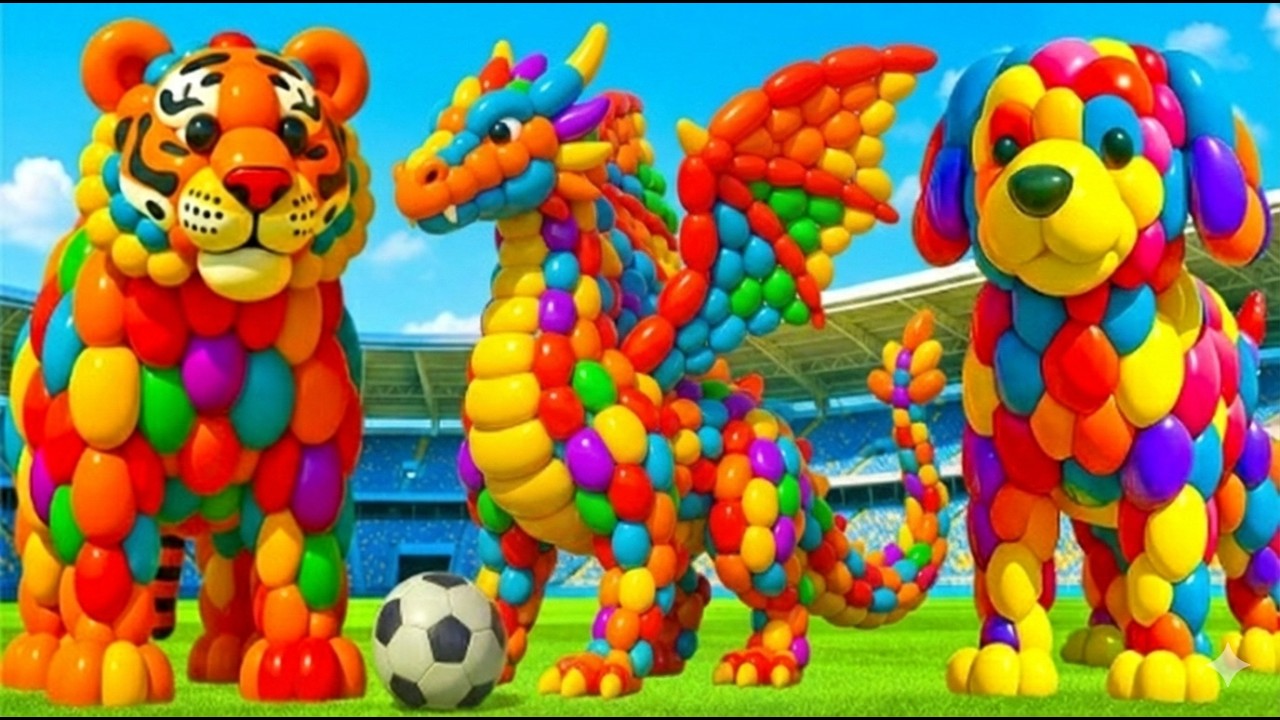 MEGA Ballon Mascot Vibes Party 🥳🦈 |