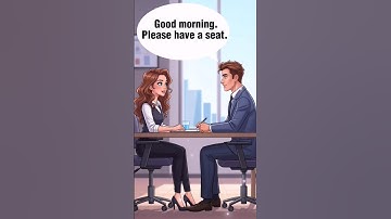 Job Interview in English | Easy English Conversation #englishforbeginners #englishlearning #shorts