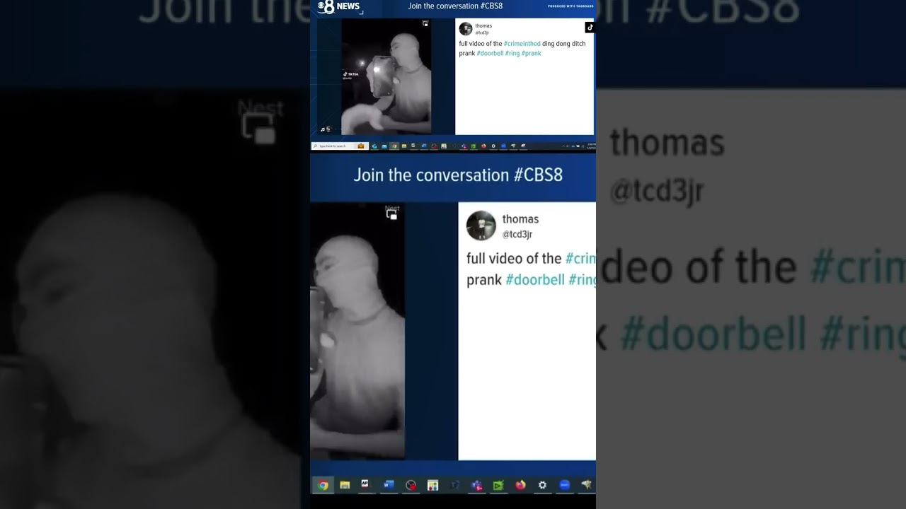 Ding-dong ditch prank trend could lead to harsh consequences, police say #tiktok #prank #news