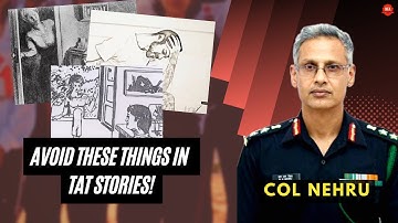 Analysing TAT Stories of Students | SSB TAT Analysis | Col M M Nehru
