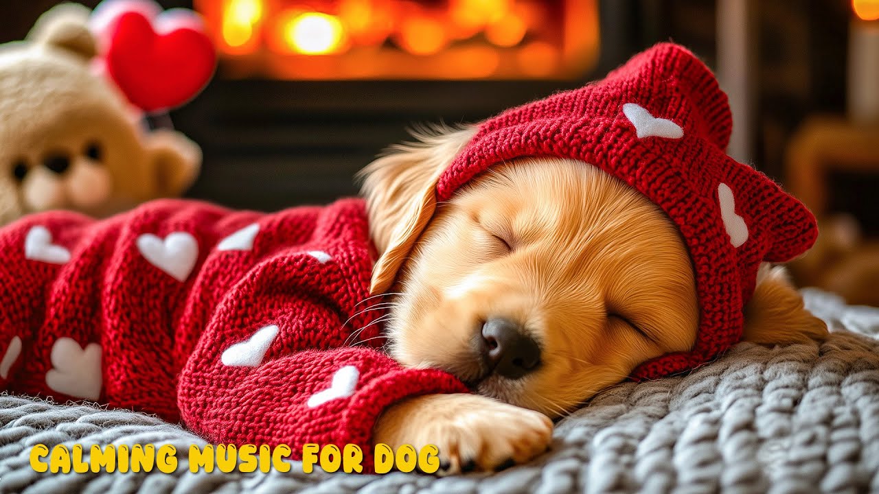 Soothing Dog Music for Relaxing Left Home Alone🐕‍🦺Calming Music for Dogs to Sleep
