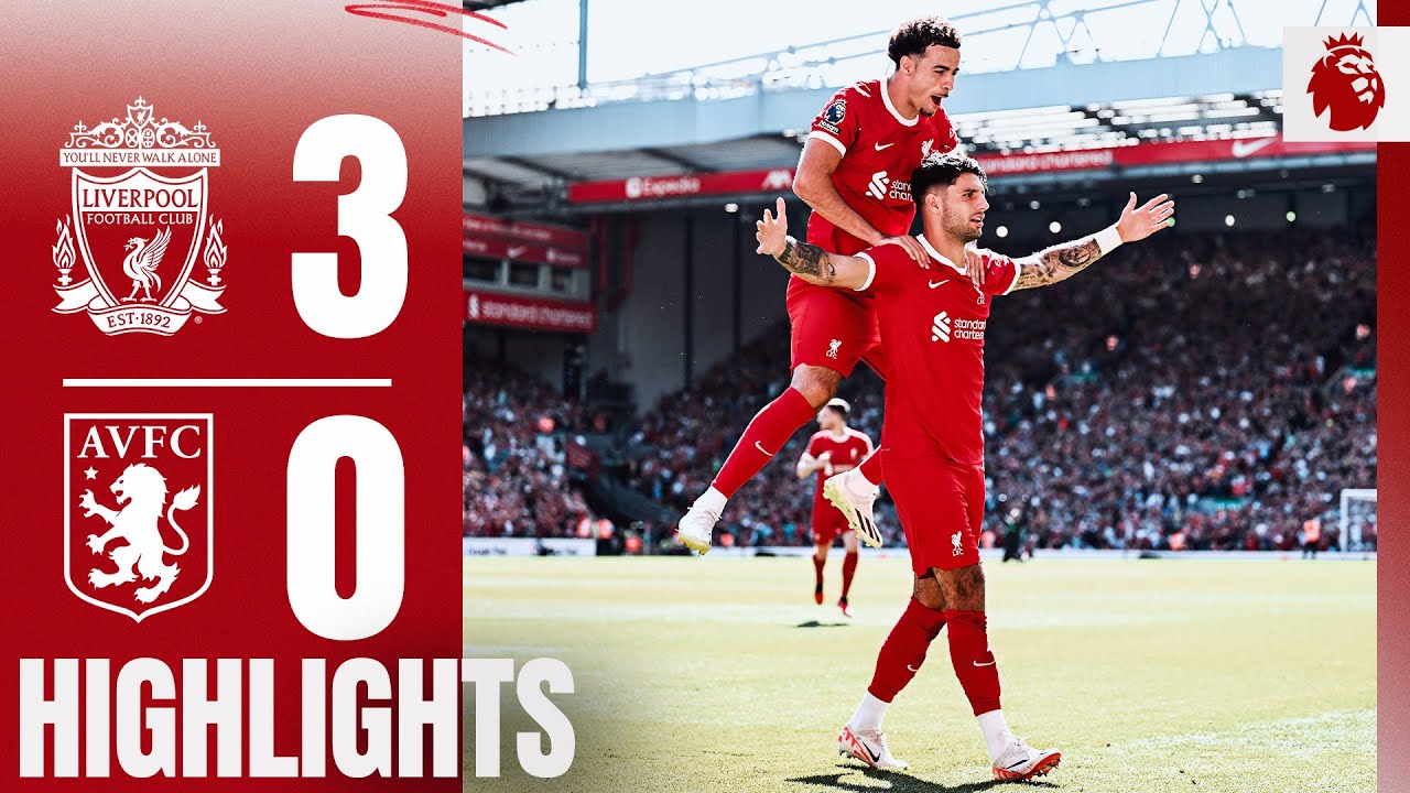 HIGHLIGHTS: Szoboszlai scores his FIRST Premier League goal! | Liverpool 3-0 Aston Villa