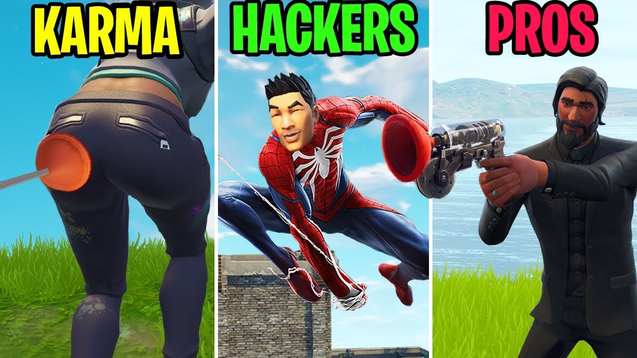 Grappling Hook to the BUTT! KARMA vs HACKERS vs PROS ... Grappling Hook to the BUTT! KARMA vs HACKERS vs PROS ... - 1280 x 720 jpeg 156kB