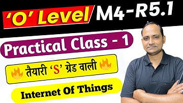 O-Level M4 R5 Arduino Board Program | Class-1 | Internet of Things (IoT) PRACTICAL