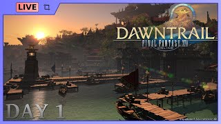 [VoD] FFXIV Dawntrail, Day 1: Queue Savage & Viper 80-90