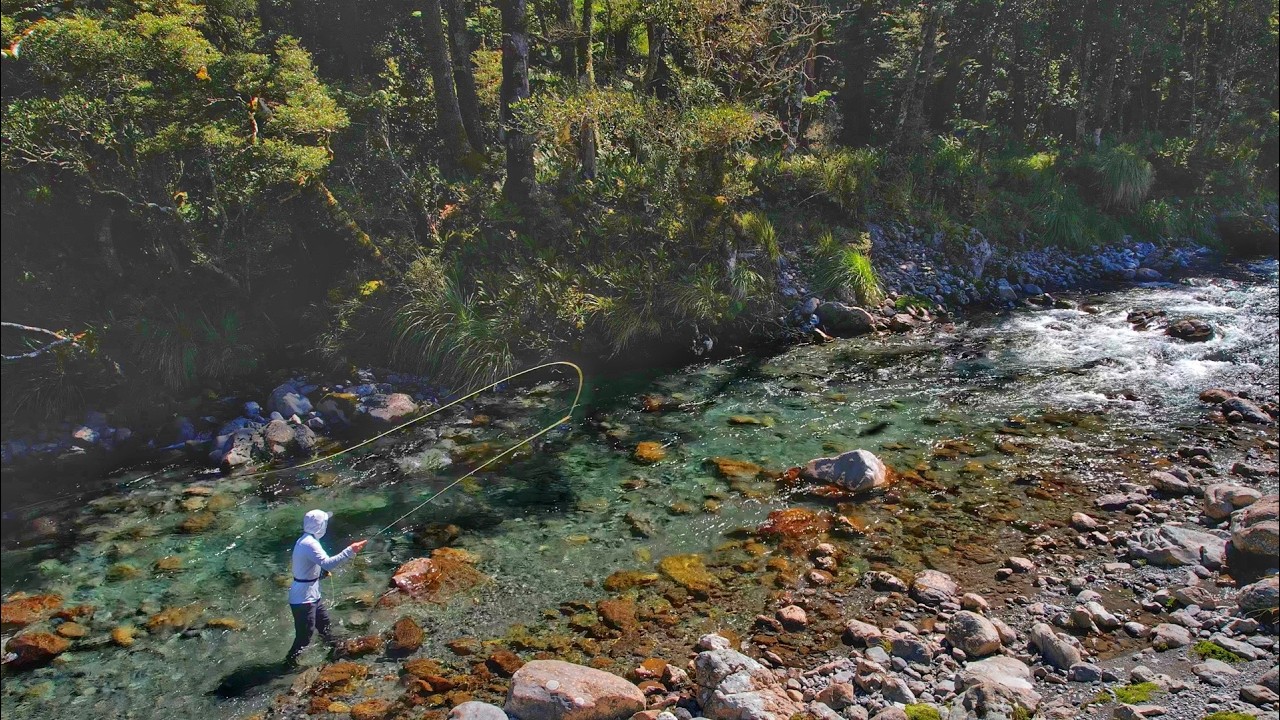 Massive Hike to Find Big Trout in Crystal Clear Mountain River!  |  Fly Fishing Opening Day!