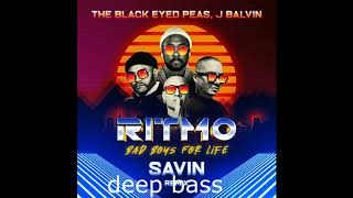 The Black Eyed Peas, J Balvin-  Ritmo (deep house bass remix)