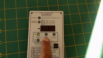 TM-2030 accessing P settings