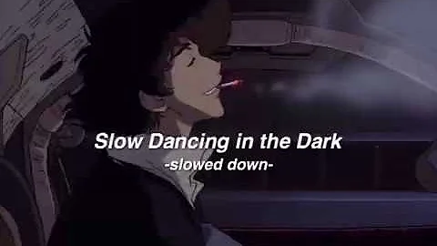 Slow Dancing in the Dark- Joji (slowed down + lyrics)