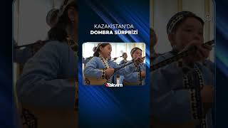 Başkan Erdoğan'a Kazakistan'da "Dombra" sürprizi