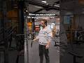 The best way to do lat pulldowns for a bigger back #gym #bodybuilding #fyp