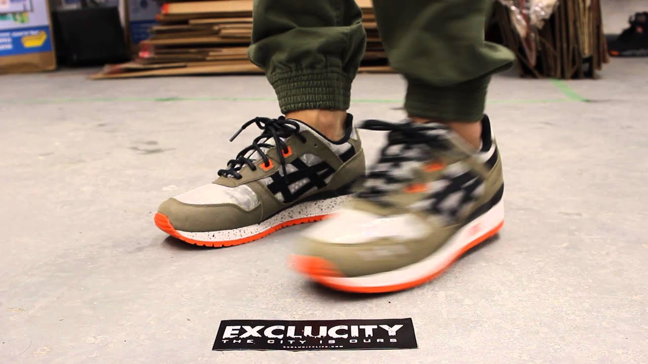 Asics x Bait Gel-Lyte III "Guardian" On-feet Video at Exclucity YouTube