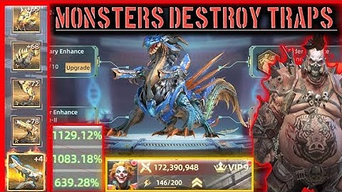 Creating the monster lead to destroy any trap! Mix 1000% stats! Gold gears! Mecha domination rampage